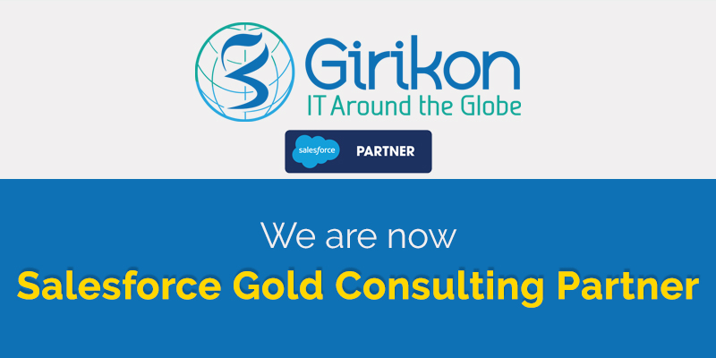 Girikon attains the Status of Salesforce Gold Consulting Partner