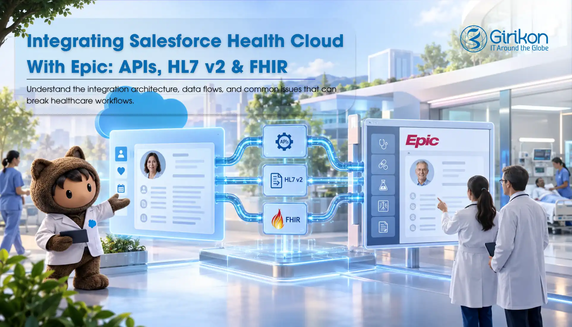 Integrating Salesforce Health Cloud with Epic- HL7 v2, FHIR APIs & What Actually Breaks