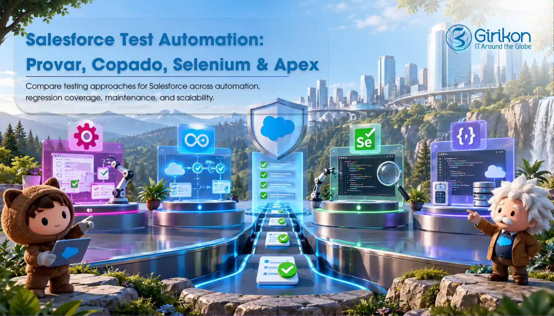 Salesforce Test Automation in 2026: Provar vs Copado vs Selenium vs Native Apex Tests