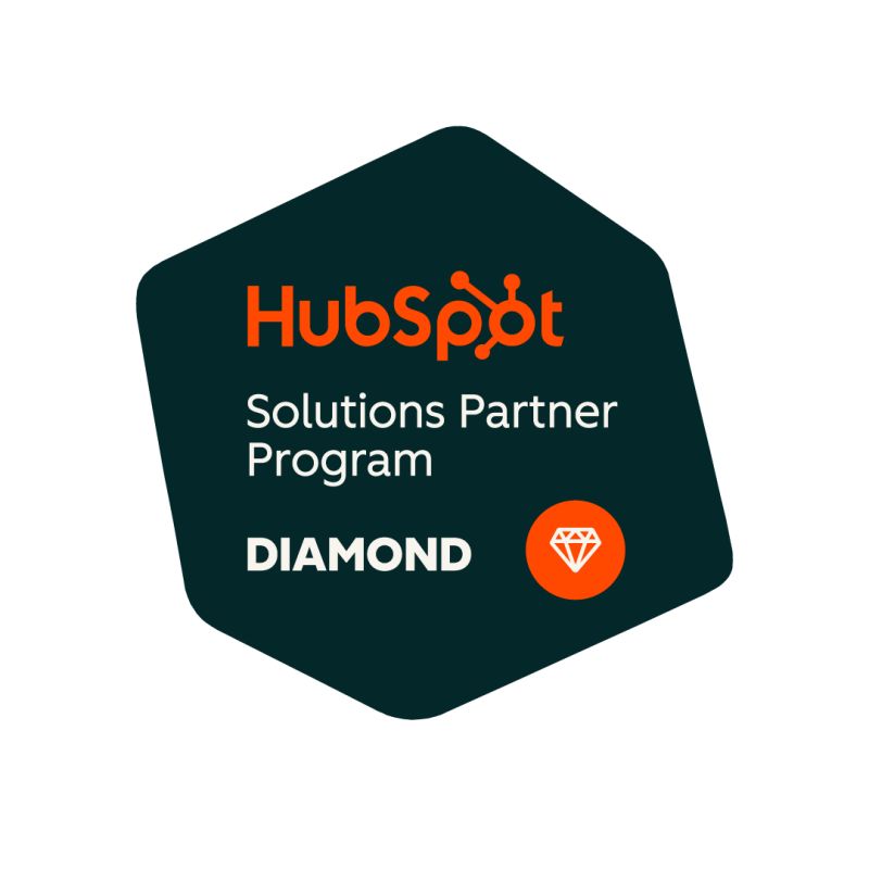 HubSpot Solutions Partner Program Diamond badge